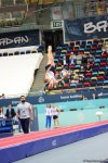 В Баку прошла церемония награждения победителей по прыжкам на акробатической дорожке в рамках Кубка мира (ФОТО)