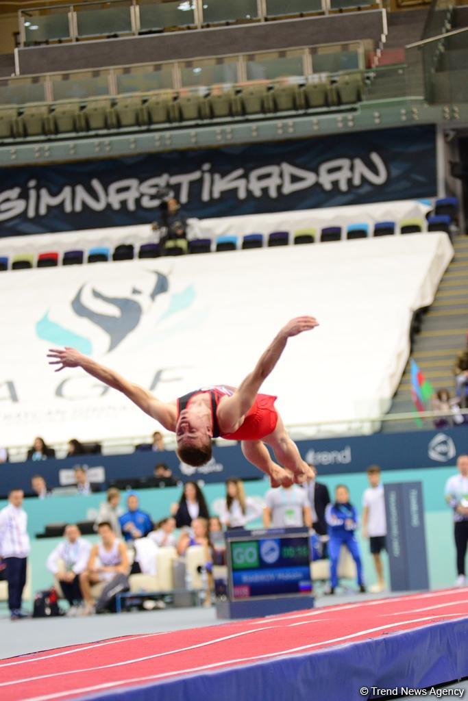 Winners of tumbling competition as part of World Cup awarded in Baku (PHOTO)