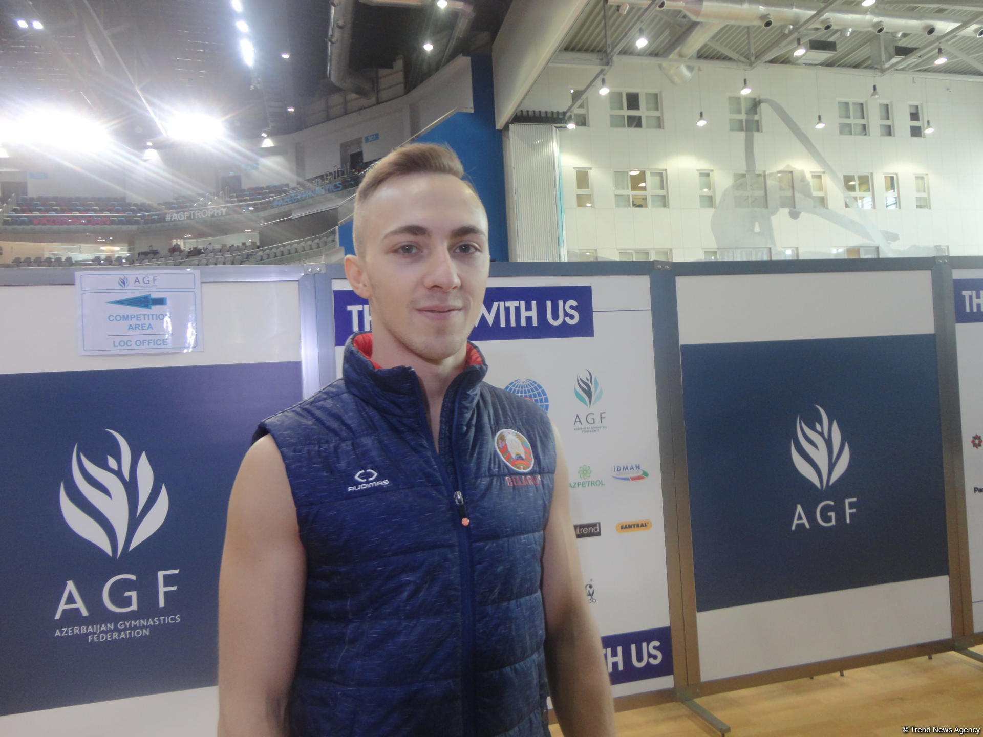 Belarus idmançısı: Bakıda Milli Gimnastika Arenasında keçirilən yarışlar hər cür tərifə layiqdir