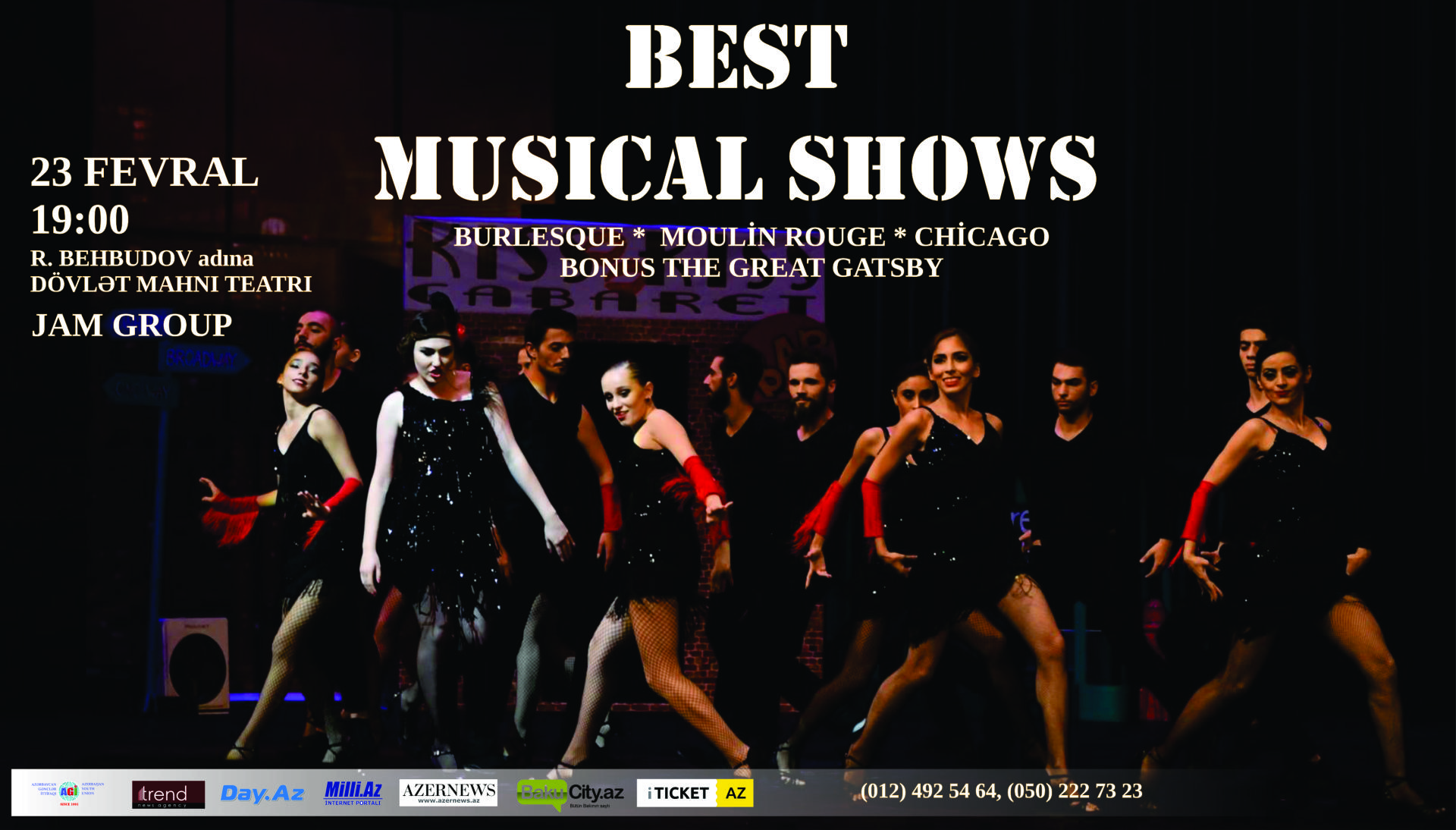 Bakıda “Best Musicial Shows”  müzikl şousu keçiriləcək (FOTO)