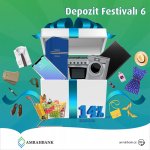 Amrahbank 25 illik yubileyi münasibətilə “Depozit Festivalı 6” kampaniyasına start verib