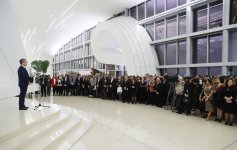 Heydar Aliyev Foundation VP attends exhibition of Russian avant-garde artists in Baku (PHOTO)