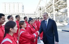 Ilham Aliyev inaugurates SOCAR Polymer’s High Density Polyethylene Plant in Sumgait (PHOTO)
