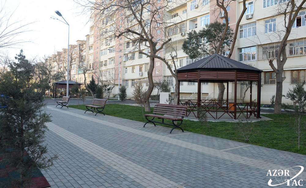В рамках проекта «Наш двор» жителям Баку передан очередной благоустроенный двор (ФОТО) - Gallery Image