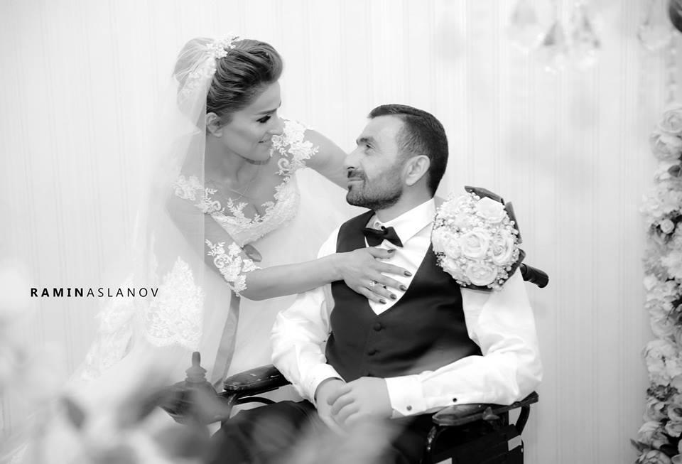 Очень трогательная свадьба в Баку - Эльнур с физическими ограничениями и Нармин (ВИДЕО, ФОТО) - Gallery Image