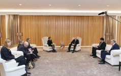 Президент Ильхам Алиев встретился с советником заместителя госсекретаря США по энергетической дипломатии (ФОТО)