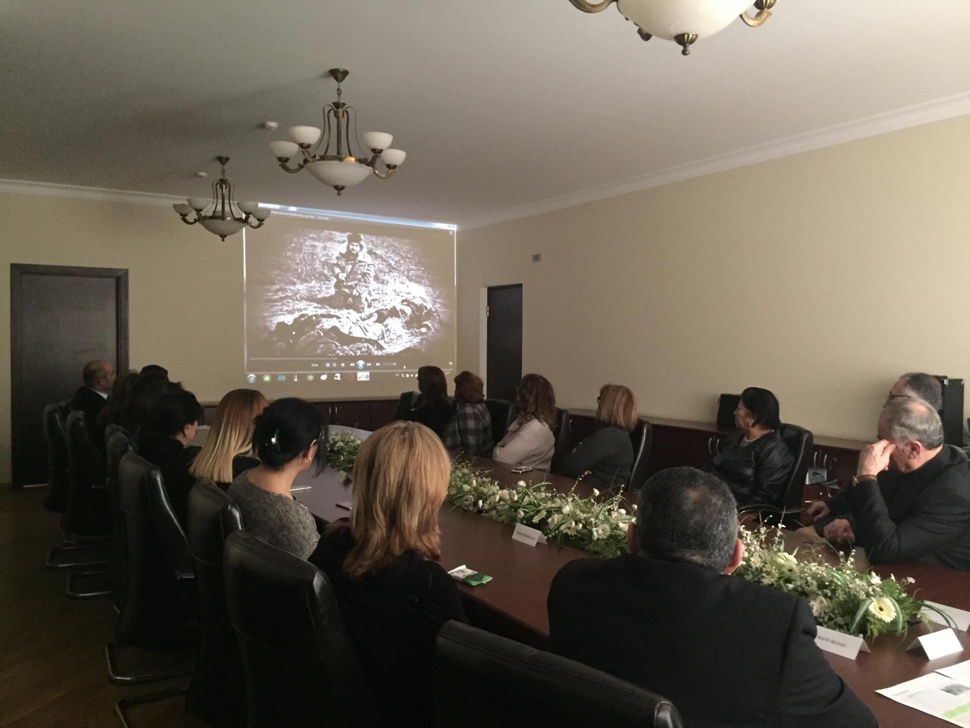 В Хазарском районе Баку отметили 27-ю годовщину Ходжалинского геноцида (ФОТО)