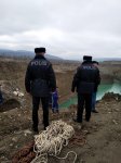 Найдено тело экскаваторщика, пропавшего во время работ на реке Вельвелечай в Губинском районе Азербайджана (ФОТО) - Gallery Thumbnail
