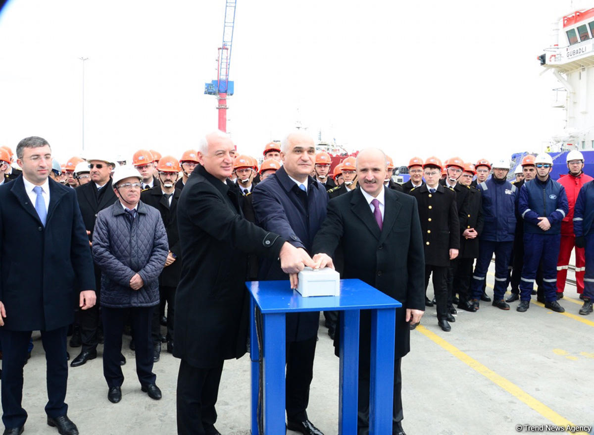 New oil tanker launched in Azerbaijan (PHOTO)