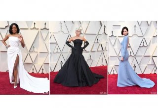 Красная дорожка церемонии "Оскар": лучшие наряды звезд (ФОТО)