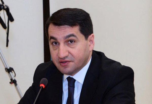 Хикмет Гаджиев: В ходе визита сопредседателей Минской группы ОБСЕ в регион до их сведения еще раз была доведена позиция Азербайджана