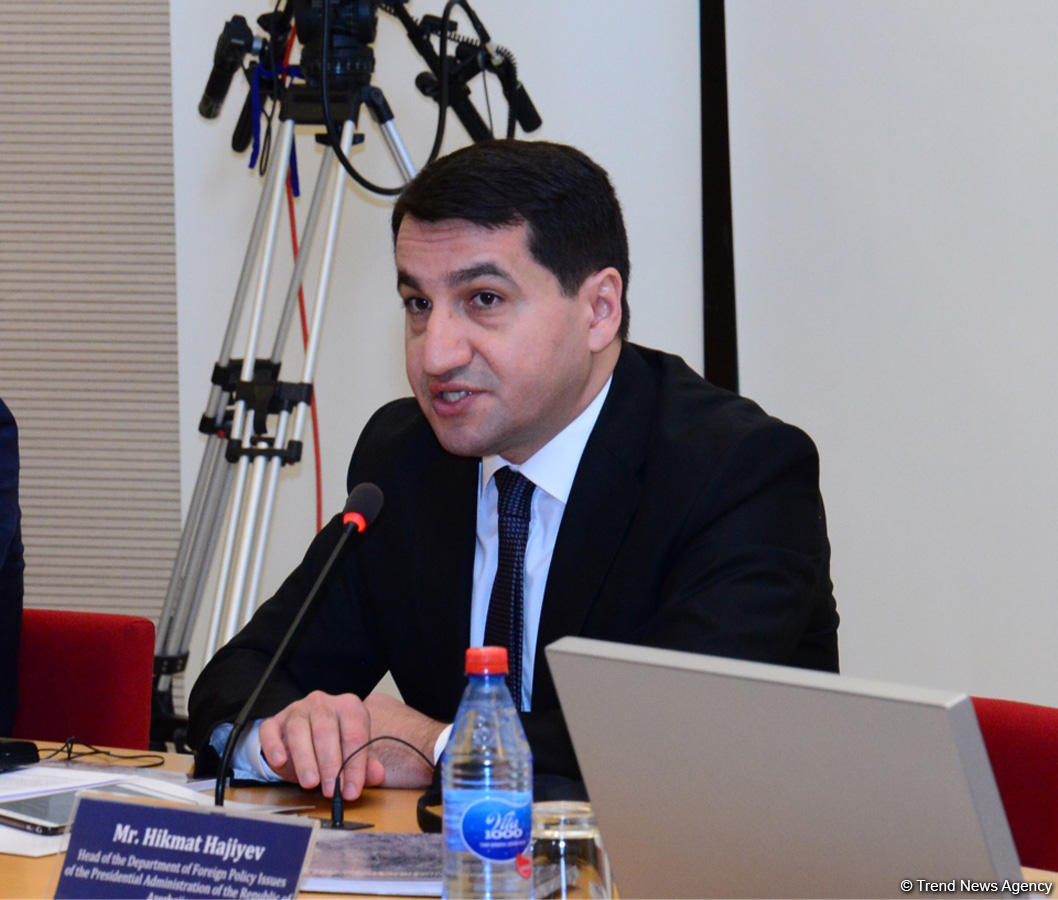 Hajiyev: Illegal activity by Armenians in occupied Azerbaijani lands goes on