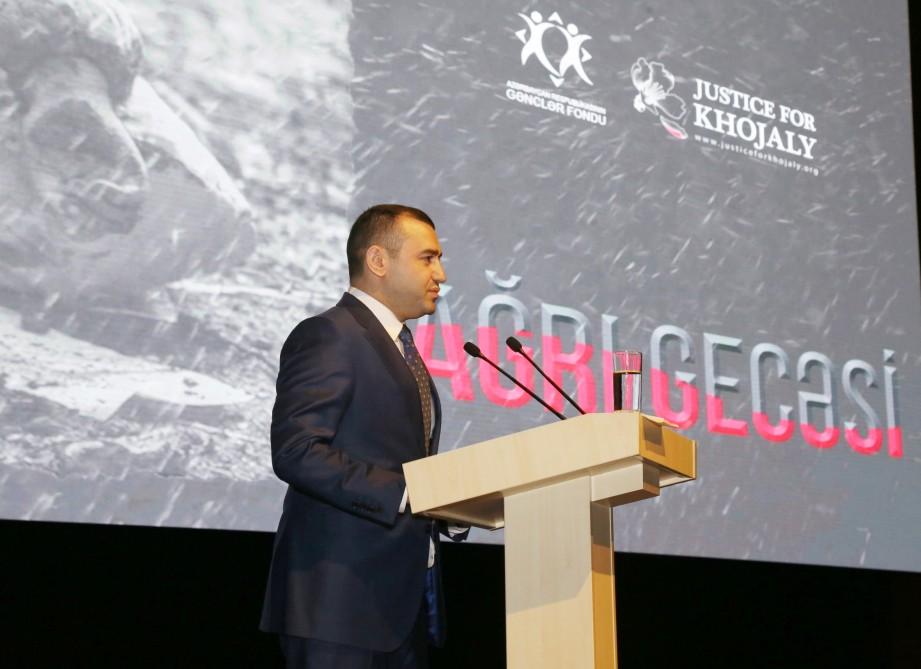 VP of Heydar Aliyev Foundation attends event held under “Justice for Khojaly” campaign (PHOTO)