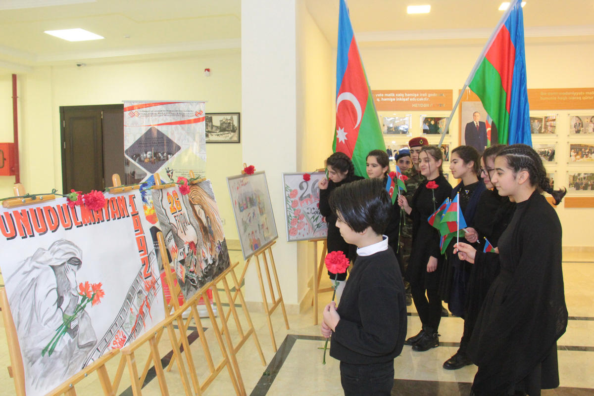У меня был любимый край - школьники о Ходжалинском геноциде (ФОТО) - Gallery Image