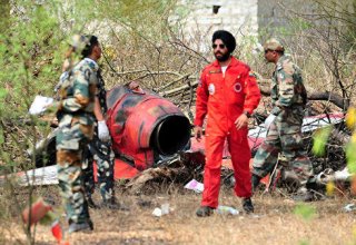 В Кашмире потерпел крушение самолет ВВС Индии
