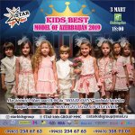 В Баку пройдет Kids Best Model of Azerbaijan 2019