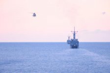Турция проводит военно-морские учения в Эгейском море (ФОТО)