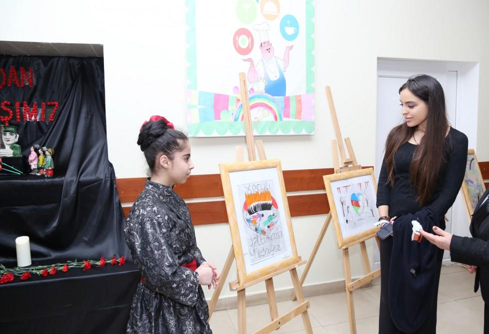 Vice-President of Heydar Aliyev Foundation visits children’s home in Baku's Surakhani district (PHOTO)