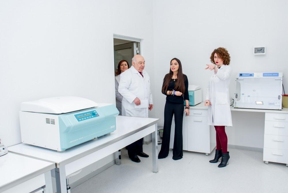 Vice-President of Heydar Aliyev Foundation visits Scientific Research Institute of Hematology and Transfusion (PHOTO)