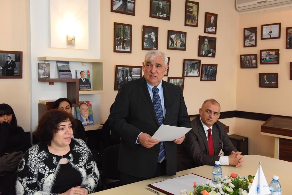 ADU ilə Beynəlxalq Türk Mədəniyyəti və İrsi Fondu arasında anlaşma memorandumu imzalanıb (FOTO)