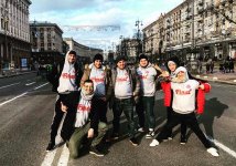 Первая азербайджанская команда "Как по Маслу" на самом рейтинговом канале Украины 1+1 (ФОТО)