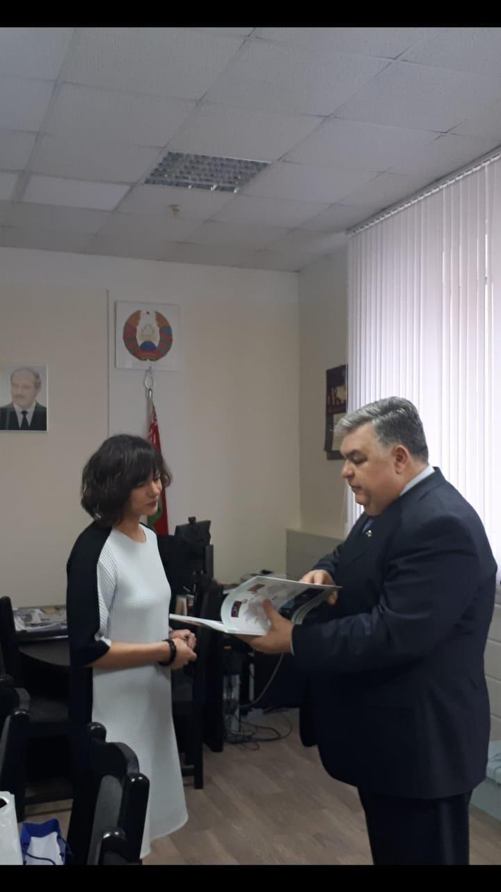 Lətif Qəndilov “Belta” informasiya agentliyinin baş direktoru ilə görüşüb (FOTO)
