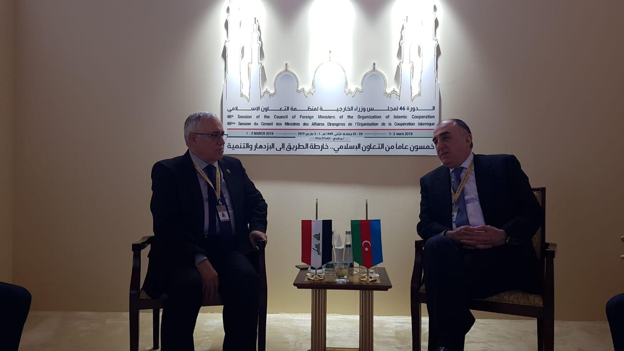 Elmar Mammadyarov meets with Foreign Ministry Undersecretary of Iraq