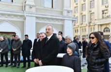 Azerbaijani president watches "Baku 2019: Stars Final" (PHOTO)