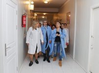 Вице-президент Фонда Гейдара Алиева Лейла Алиева побывала в Роддоме номер 2 в Сабунчинском районе (ФОТО)