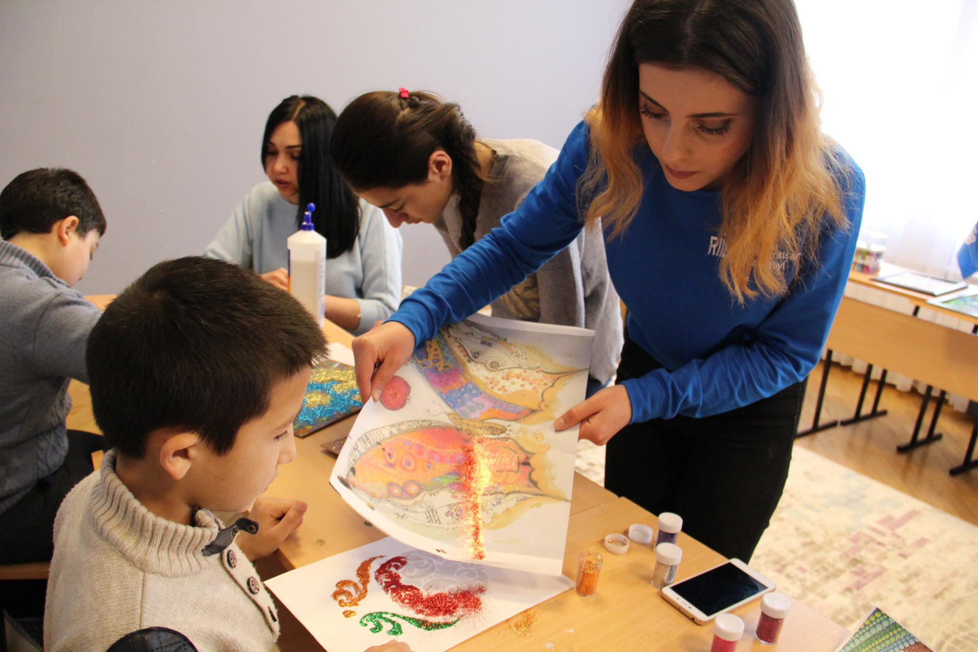 В Азербайджане организованы занятия для жителей Шекинского детского дома смешанного типа (ФОТО/ВИДЕО)