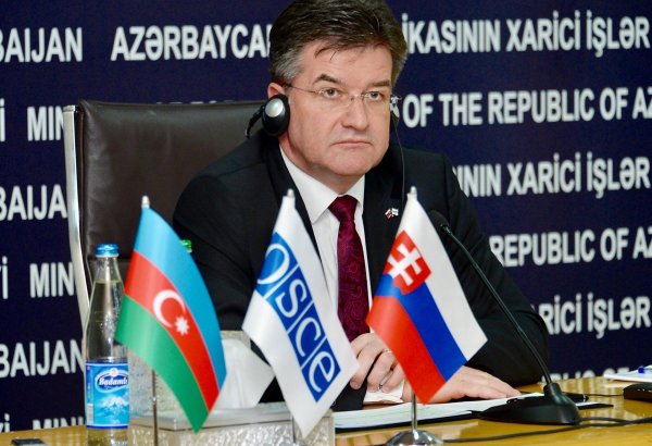 Мирослав Лайчак: ОБСЕ должна использовать свои силы для урегулирования нагорно-карабахского конфликта
