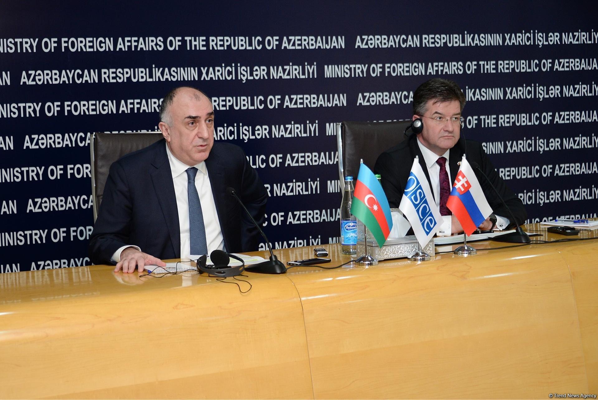 Azerbaijan, OSCE mull Karabakh conflict settlement (PHOTO)