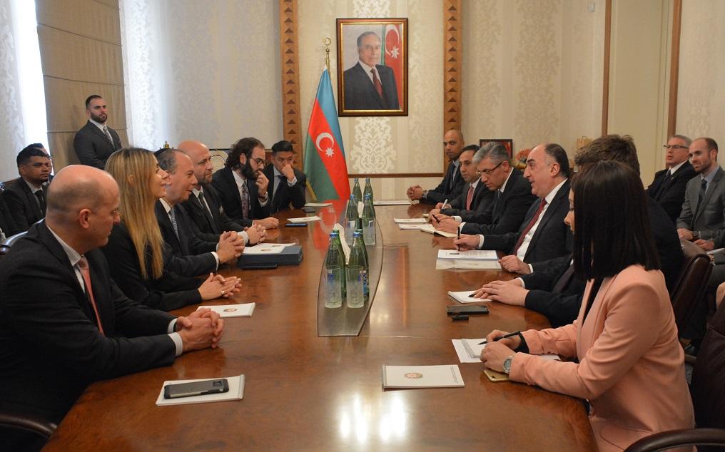 Azerbaijani FM meets with delegation headed by President of US-based Foundation for Ethnic Understanding