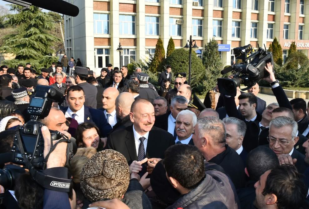 Prezident İlham Əliyev: Mənim işim xalqa xidmət etməkdir, mən öz vəzifəmi bunda görürəm (FOTO)