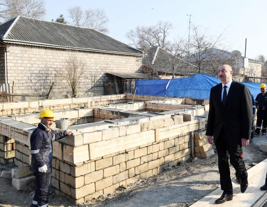 Prezident İlham Əliyev: Mənim işim xalqa xidmət etməkdir, mən öz vəzifəmi bunda görürəm (FOTO)