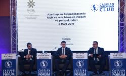 KOBİA və “Caspian European Club” birgə biznes-forum keçirib (FOTO)