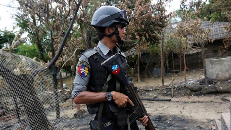 9 policemen killed in police outpost attack in Myanmar