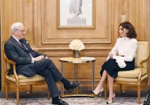 Birinci vitse-prezident Mehriban Əliyeva “Rothschild Global Financial Advisory” şirkətinin rəhbəri ilə görüşüb (FOTO)