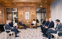 Azerbaijan's First VP meets chairman of Rothschild Global Financial Advisory (PHOTO)