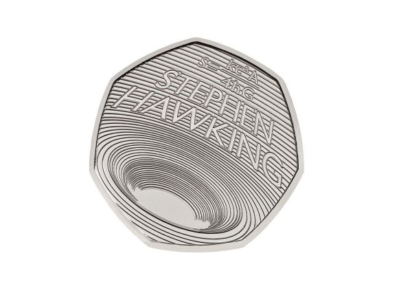В Великобритании выпустили монету в честь Стивена Хокинга