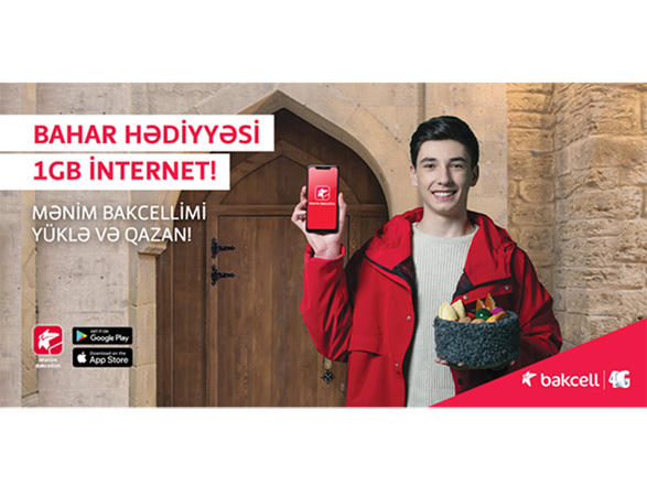 Free 4G internet – special Novruz treat for Bakcell subscribers