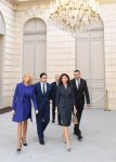 Azerbaijani First VP Mehriban Aliyeva meets with French first lady (PHOTO)