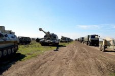 Reactive artillery battalions of Azerbaijani army take firing positions (PHOTO/VIDEO) - Gallery Thumbnail