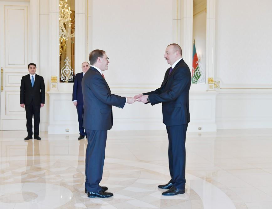 Ilham Aliyev: Azerbaijan welcomes recent statement of OSCE MG co-chairs (PHOTO)