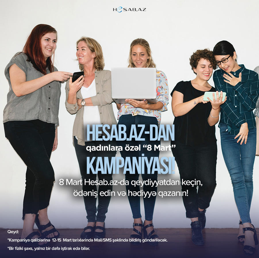 "Hesab.az"dan qadınları sevindirən kampaniyalar (FOTO)