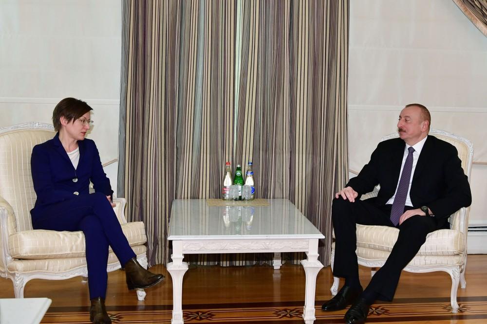 Президент Ильхам Алиев принял замглавы Программы развития ООН (ФОТО)