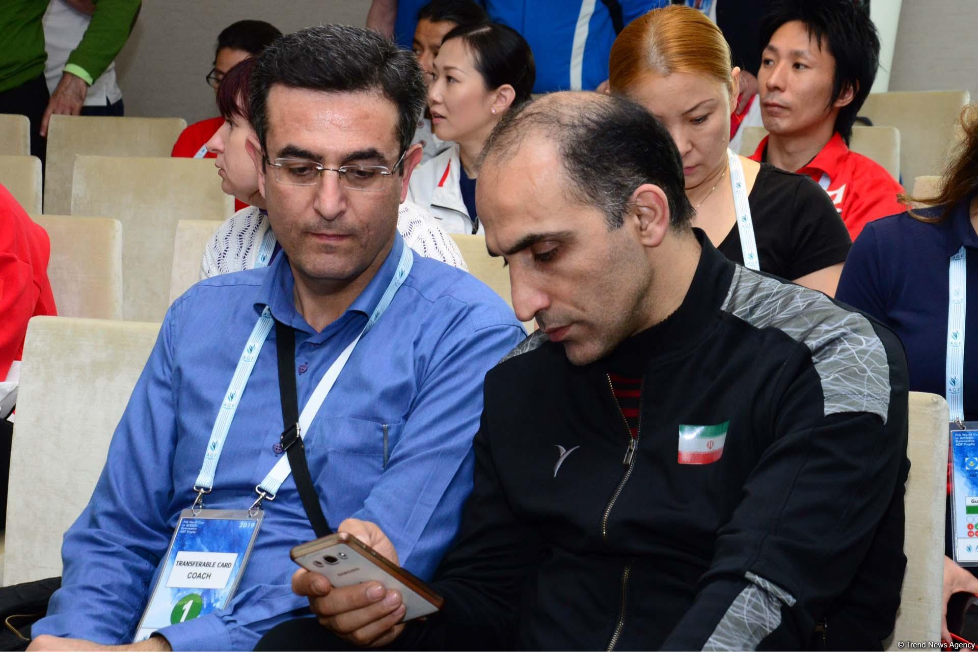 Drawing of lots for Artistic Gymnastics World Cup held in Baku (PHOTO)