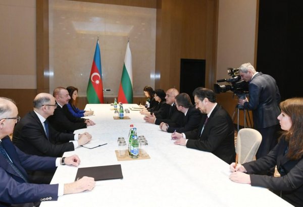 Президент Ильхам Алиев встретился с премьер-министром Болгарии