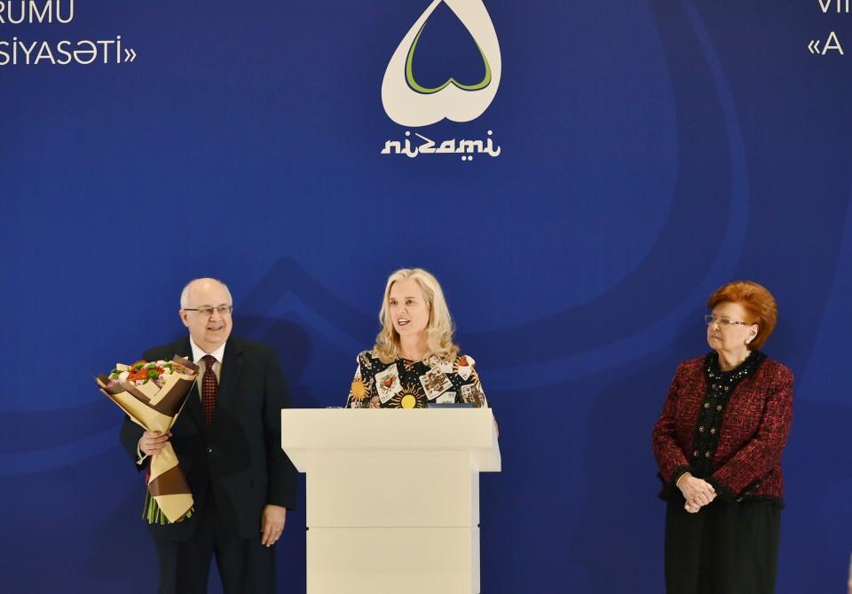 Azerbaijani president attends 7th Global Baku Forum (PHOTO)