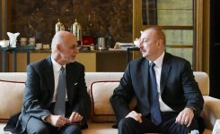 Azerbaijani president meets with Afghan counterpart (PHOTO) - Gallery Thumbnail